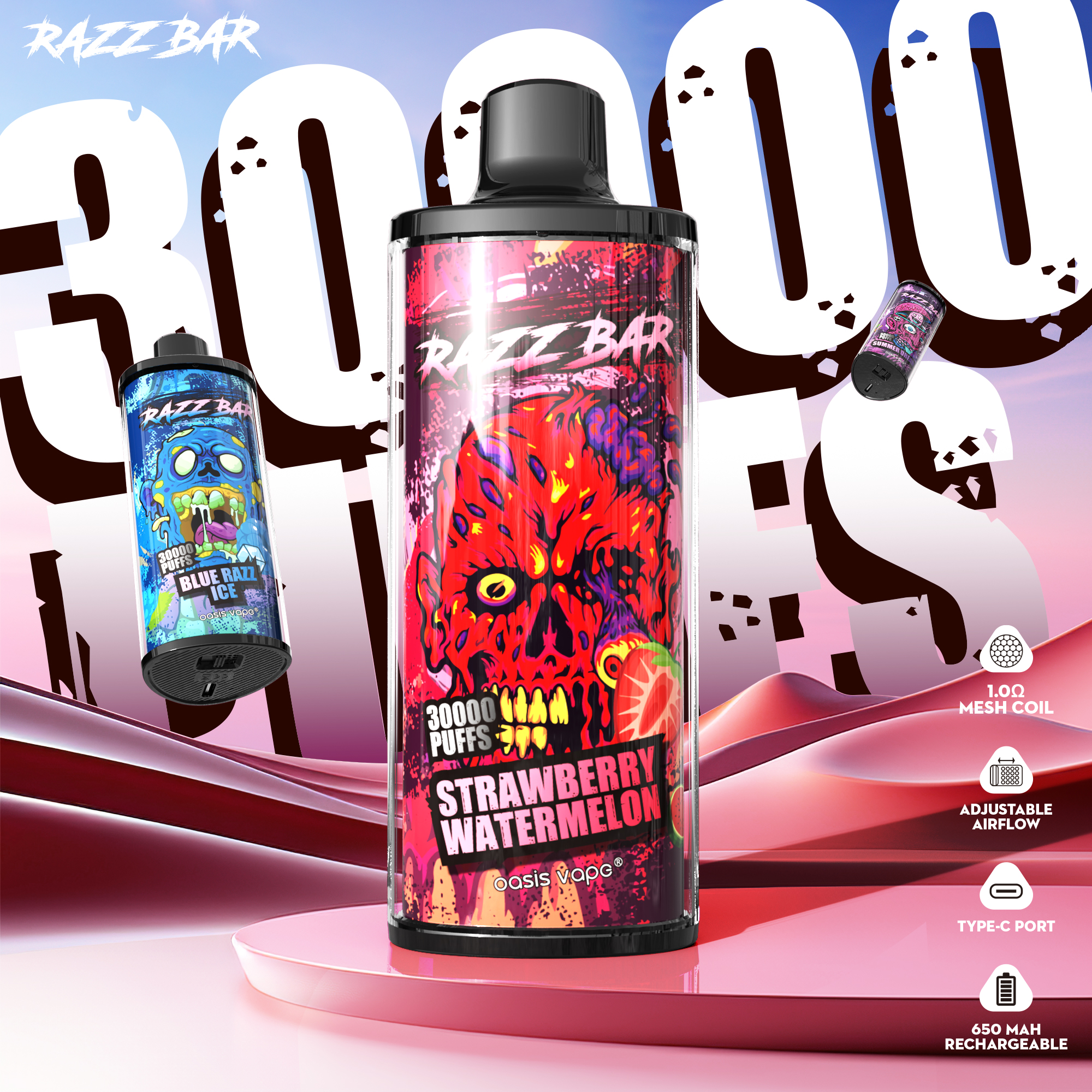 Razz Bar RAZZBAR 30000 Rechargeable Disposable Vape Razz Bar RAZZBAR 30000 Rechargeable Disposable Vape