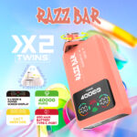 Razz Bar 40000 Puffs Rechargeable Disposable Vape - View 4