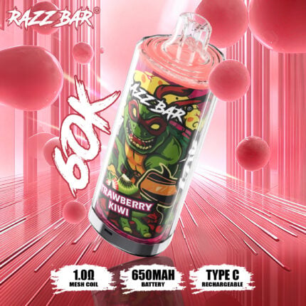 Razz Bar RAZZBAR 60K Rechargeable Disposable Vape - Product View (2)