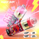 Razz Bar 65000 65K Puffs LED Display Crystal Disposable Vape - Product View (2)