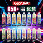 Razz Bar 65000 65K Puffs LED Display Crystal Disposable Vape - Flavor Selection
