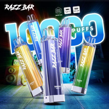 Razz Bar Crystal 10000 Rechargeable Disposable Vape