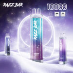 Razz Bar Crystal 10000 Rechargeable Disposable Vape - View 2