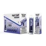 Razz Bar Crystal 10000 Rechargeable Disposable Vape - Black Dragon Ice
