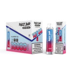 Razz Bar Crystal 10000 Rechargeable Disposable Vape - Blue Razz Ice (2)