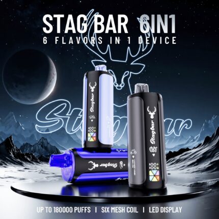 STAG BAR 180K Rechargeable Disposable Vape
