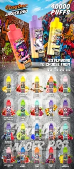 STAG BAR 40K Rechargeable Disposable Vape - Flavor Selection