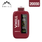 VHILL 20K Smart Display Rechargeable Disposable Vape - Cherry Ice