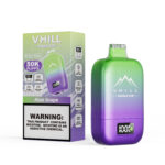 VHILL DAZZLE 50K Adjustable Airflow Smart Display Disposable Vape - Aloe Grape