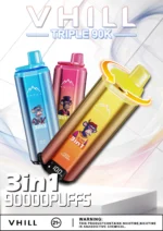 VHILL TRIPLE 90K Triple Flavor Rechargeable Disposable Vape - Product View (3)