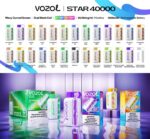 Vozol Star 40000 Rechargeable Disposable Vape - Product View