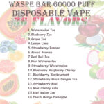 WASPE Bar 60K Rechargeable Disposable Vape - Studio Render