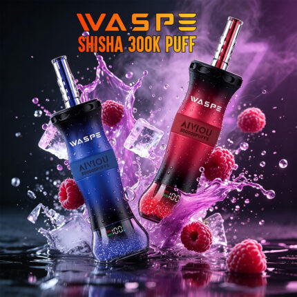 WASPE Shisha Hookah 300K LED Display Shisha Vape - Product View (2)