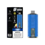 ZOOY Shisha 50000 Shisha Hookah Rechargeable Disposable Vape - 50k Blue Razz Cherry Eu Warehouse