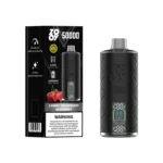 ZOOY Shisha 50000 Shisha Hookah Rechargeable Disposable Vape - 50k Cherry Strawberry Raspberry Eu Warehouse