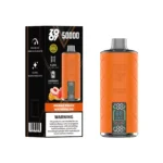 ZOOY Shisha 50000 Shisha Hookah Rechargeable Disposable Vape - 50k Mango Peach Watermelon Eu Warehouse